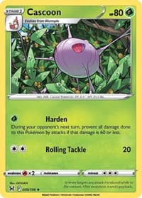 Cascoon - SWSH11: Lost Origin - Pokemon card