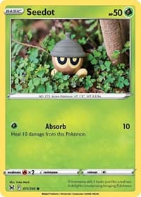 Seedot - SWSH11: Lost Origin - Pokemon card