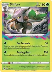 Shiftry - SWSH11: Lost Origin - Pokemon card