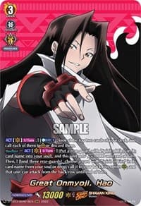 Great Onmyoji, Hao (SKR) - D-TB03: Shaman King - Cardfight Vanguard card