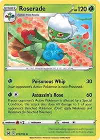 Roserade - SWSH11: Lost Origin - Pokemon card