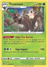 Trevenant - SWSH11: Lost Origin - Pokemon card