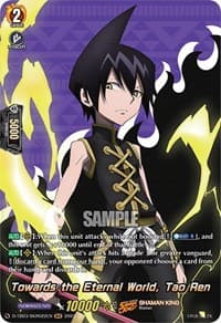 Towards the Eternal World, Tao Ren (SKR) - D-TB03: Shaman King - Cardfight Vanguard card