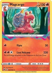Magcargo - SWSH11: Lost Origin - Pokemon card