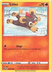 Litleo - SWSH11: Lost Origin - Pokemon card
