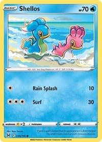 Shellos - SWSH11: Lost Origin - Pokemon card