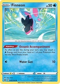 Finneon - SWSH11: Lost Origin - Pokemon card