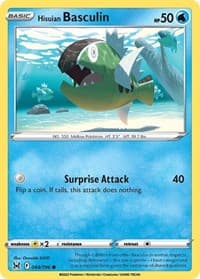 Hisuian Basculin - SWSH11: Lost Origin - Pokemon card