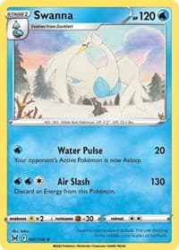 Swanna - SWSH11: Lost Origin - Pokemon card