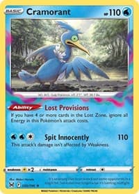 Cramorant - SWSH11: Lost Origin - Pokemon card