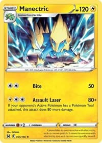 Manectric - SWSH11: Lost Origin - Pokemon card