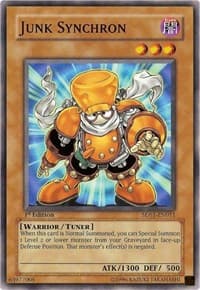 Junk Synchron - 5D's 2008 Starter Deck - YuGiOh card