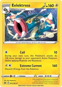 Eelektross - SWSH11: Lost Origin - Pokemon card