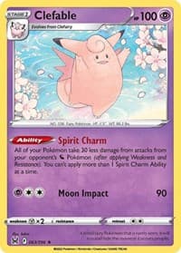 Clefable - SWSH11: Lost Origin - Pokemon card