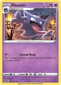 Haunter - SWSH11: Lost Origin - Pokemon card