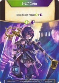 Will Coin - Coin-002 - A New World Emerges - Force of Will card