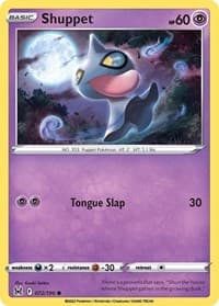 Shuppet - SWSH11: Lost Origin - Pokemon card