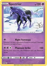 Spectrier - SWSH11: Lost Origin - Pokemon card