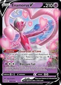 Enamorus V - SWSH11: Lost Origin - Pokemon card