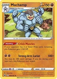 Machamp - SWSH11: Lost Origin - Pokemon card