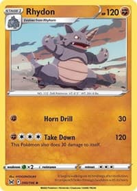 Rhydon - SWSH11: Lost Origin - Pokemon card