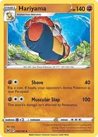 Hariyama - SWSH11: Lost Origin - Pokemon card