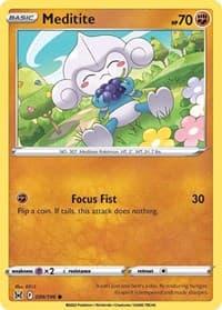 Meditite - SWSH11: Lost Origin - Pokemon card