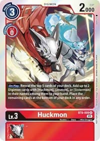 Huckmon (Event Pack 3) - Double Diamond - Digimon Card Game card