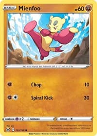 Mienfoo - SWSH11: Lost Origin - Pokemon card