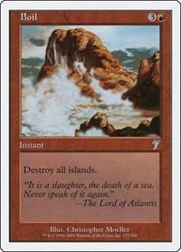 Boil - 7th Edition - Magic: The Gathering card