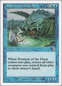 Denizen of the Deep - Starter 1999 - Magic: The Gathering card