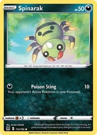 Spinarak - SWSH11: Lost Origin - Pokemon card
