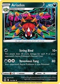 Ariados - SWSH11: Lost Origin - Pokemon card
