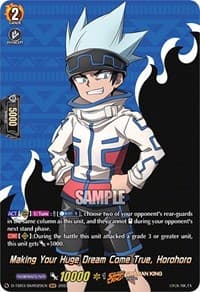Making Your Huge Dream Come True, Horohoro (SKR) - D-TB03: Shaman King - Cardfight Vanguard card