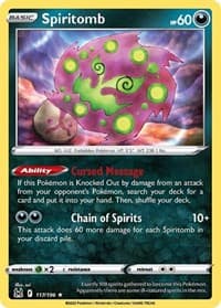 Spiritomb - SWSH11: Lost Origin - Pokemon card