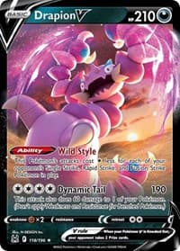 Drapion V - SWSH11: Lost Origin - Pokemon card
