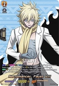 Necromancer, Faust VIII (SKR) - D-TB03: Shaman King - Cardfight Vanguard card