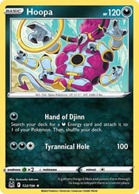 Hoopa - SWSH11: Lost Origin - Pokemon card