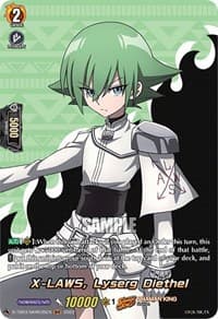 X-LAWS, Lyserg Diethel (SKR) - D-TB03: Shaman King - Cardfight Vanguard card