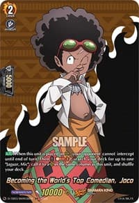 Becoming the World's Top Comedian, Joco (SKR) - D-TB03: Shaman King - Cardfight Vanguard card