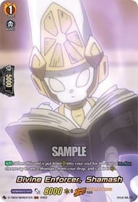 Divine Enforcer, Shamash (SKR) - D-TB03: Shaman King - Cardfight Vanguard card