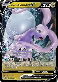 Hisuian Goodra V - SWSH11: Lost Origin - Pokemon card