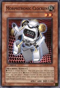 Morphtronic Clocken - Crossroads of Chaos - YuGiOh card