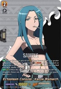 Ectoplasm Conjurer, Kanna Bismarch (SKR) - D-TB03: Shaman King - Cardfight Vanguard card