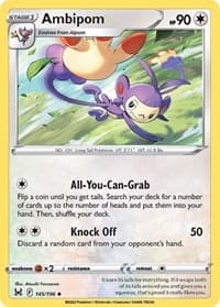 Ambipom - SWSH11: Lost Origin - Pokemon card