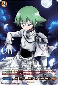 For the Sake of Justice (SKR) - D-TB03: Shaman King - Cardfight Vanguard card