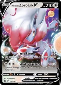 Hisuian Zoroark V - SWSH11: Lost Origin - Pokemon card