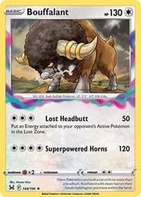 Bouffalant - SWSH11: Lost Origin - Pokemon card