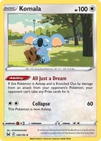 Komala - SWSH11: Lost Origin - Pokemon card