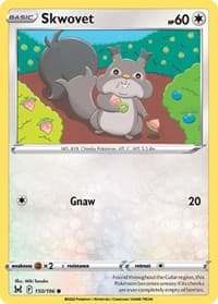 Skwovet - SWSH11: Lost Origin - Pokemon card